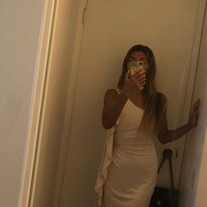 BCBG one Shouldered dress Size XS